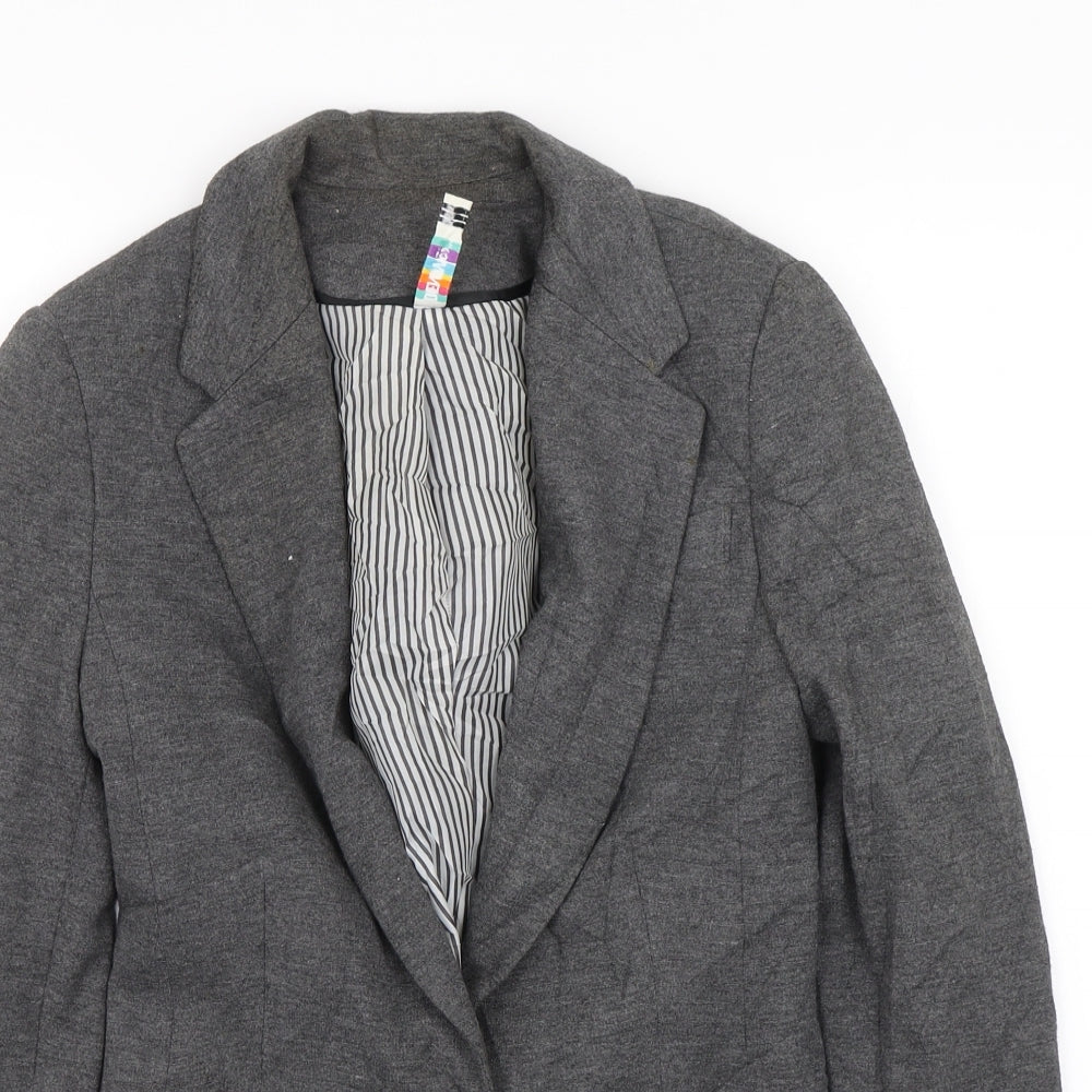 Denim co Womens Grey   Jacket Suit Size 8