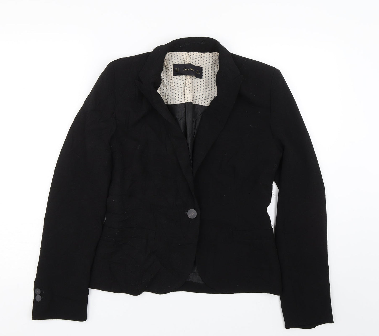 Zara Womens Black   Jacket Suit Size S