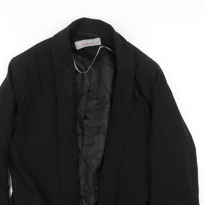 Dorothy Perkins Womens Black   Jacket Suit Size 6