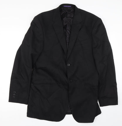 Mens UK Size 40 NEXT Regular Black Suit Jacket