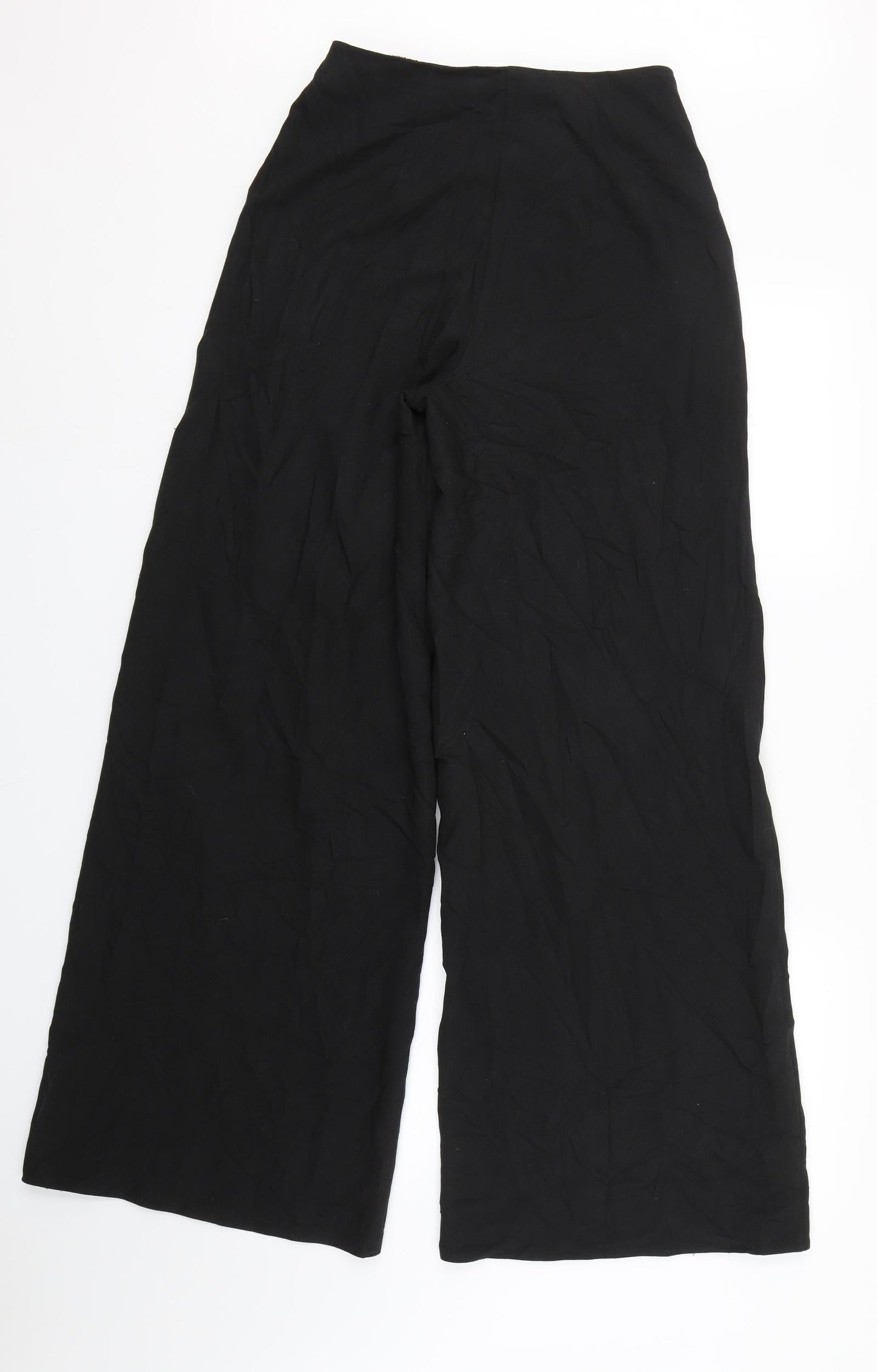 Womens UK Size 8 Missguided Regular Fit  Black Trousers