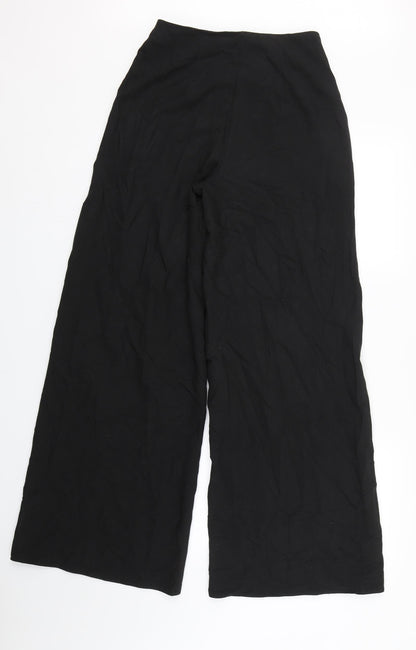 Womens UK Size 8 Missguided Regular Fit  Black Trousers