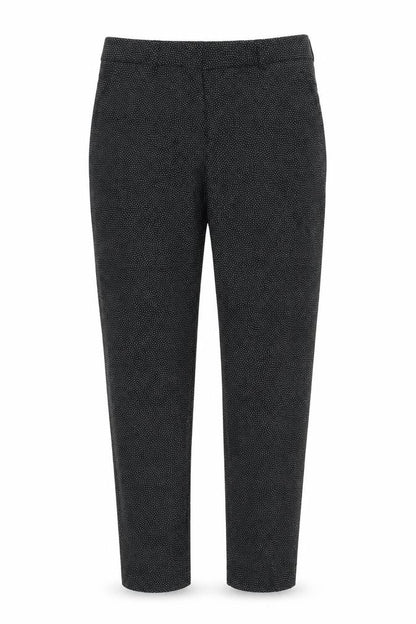 Womens UK Size 6 MNG Regular Fit Bloomer Black Trousers
