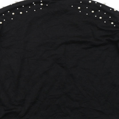 Womens UK Size S H&M Black Pullover Jumper
