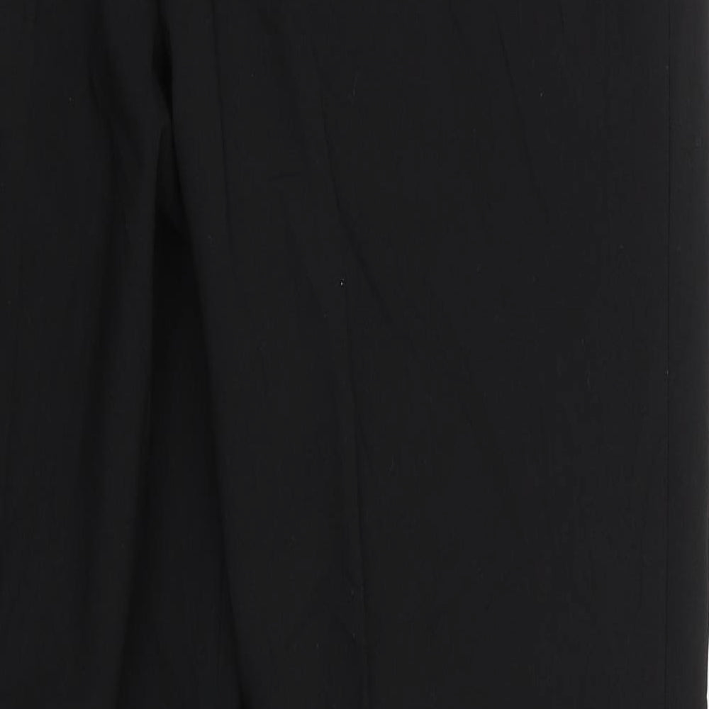 Womens UK Size 32 M&S Regular Fit  Black Trousers