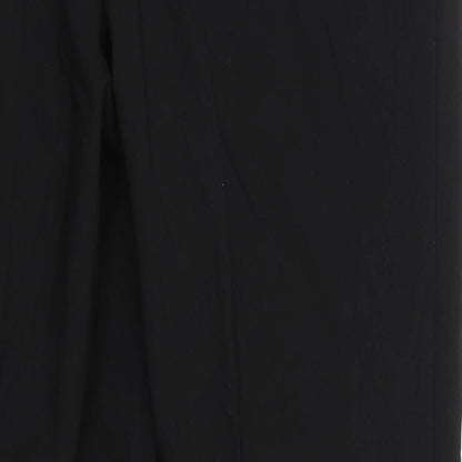Womens UK Size 32 M&S Regular Fit  Black Trousers