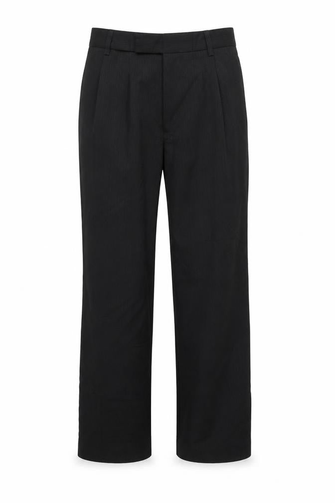 Womens UK Size 8 Preworn Regular Fit  Black Trousers