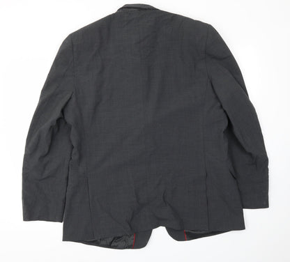 Mens UK Size 44 M&S Regular Grey Suit Jacket