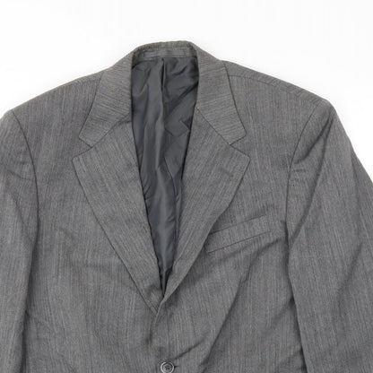WETBROOK Mens Grey   Jacket Blazer Size 40