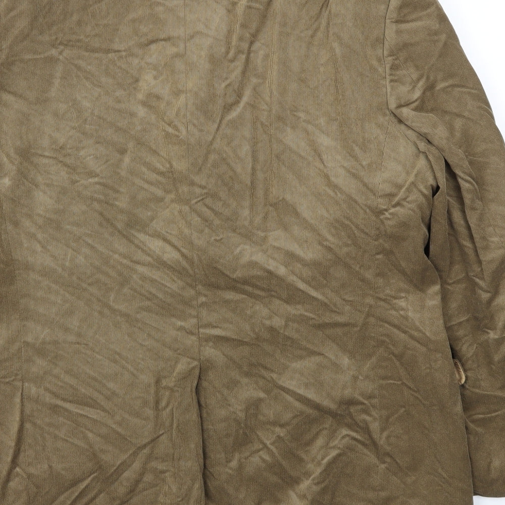 Mens UK Size 42 M&S Regular Brown Suit Jacket