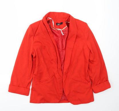 LONDON  Womens Red   Jacket Blazer Size 8