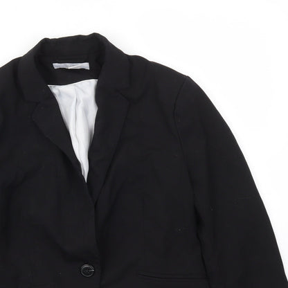 H&M Womens Black   Jacket Blazer Size 8