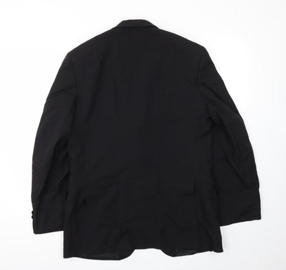 THE BRITISH Mens Black   Jacket Blazer Size 40
