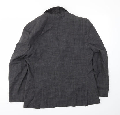 TURNER & SANDERSON Mens Grey   Jacket Blazer Size 44