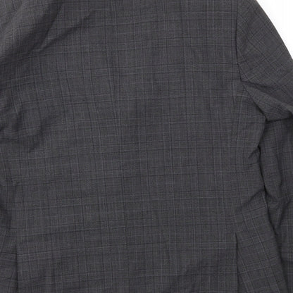 TURNER & SANDERSON Mens Grey   Jacket Blazer Size 44