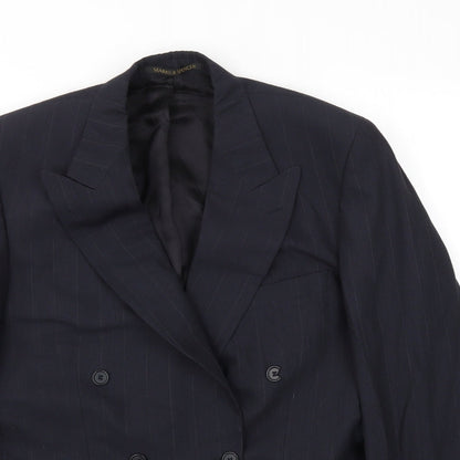Mens UK Size 38 M&S Regular Blue Suit Jacket