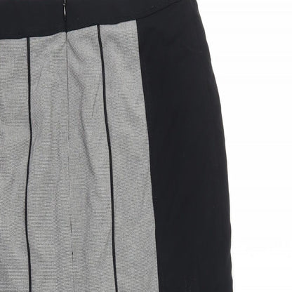 M&S Womens Black   A-Line Skirt Size 10