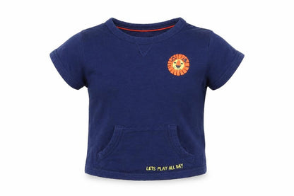 Mini Club Baby Blue   Basic T-Shirt Size 6-9 Months