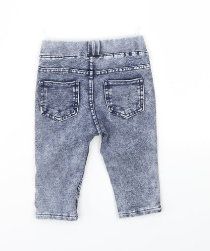 H&M Girls Blue   Capri Jeans Size 3-6 Months
