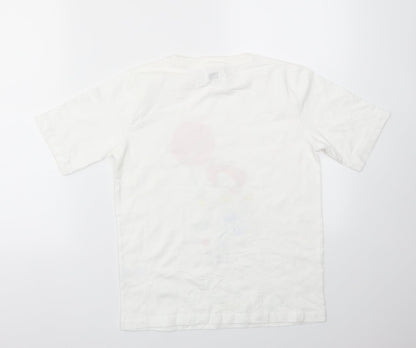 COMI RELIFE  Boys White   Basic T-Shirt Size 11-12 Years