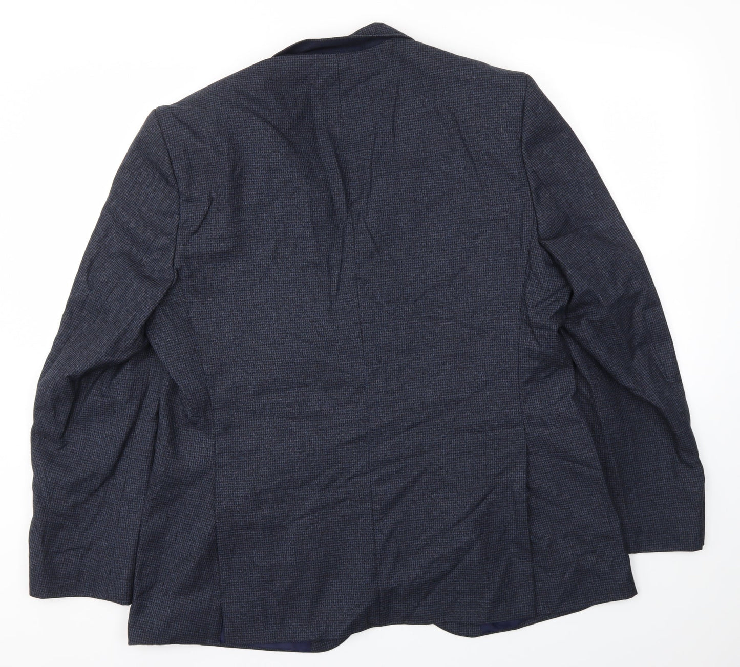 Mens UK Size 42 M&S Regular Blue Suit Jacket