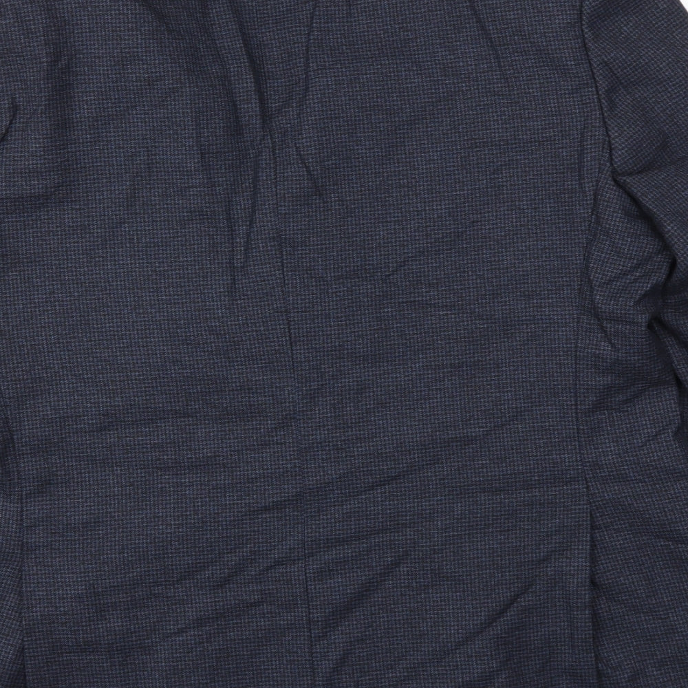 Mens UK Size 42 M&S Regular Blue Suit Jacket