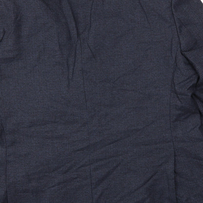 Mens UK Size 42 M&S Regular Blue Suit Jacket