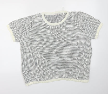 Womens UK Size 18 TU Grey Basic T-Shirt