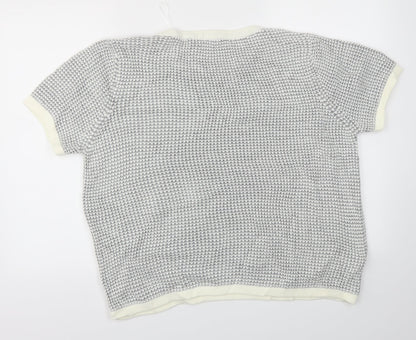 Womens UK Size 18 TU Grey Basic T-Shirt