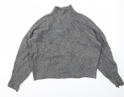 Womens UK Size S H&M Grey Pullover Jumper