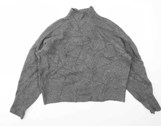 Womens UK Size S H&M Grey Pullover Jumper