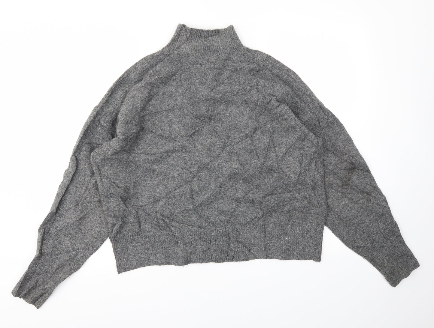 Womens UK Size S H&M Grey Pullover Jumper