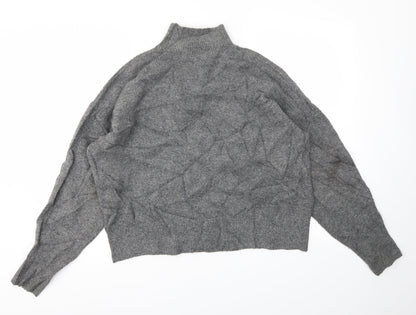 Womens UK Size S H&M Grey Pullover Jumper