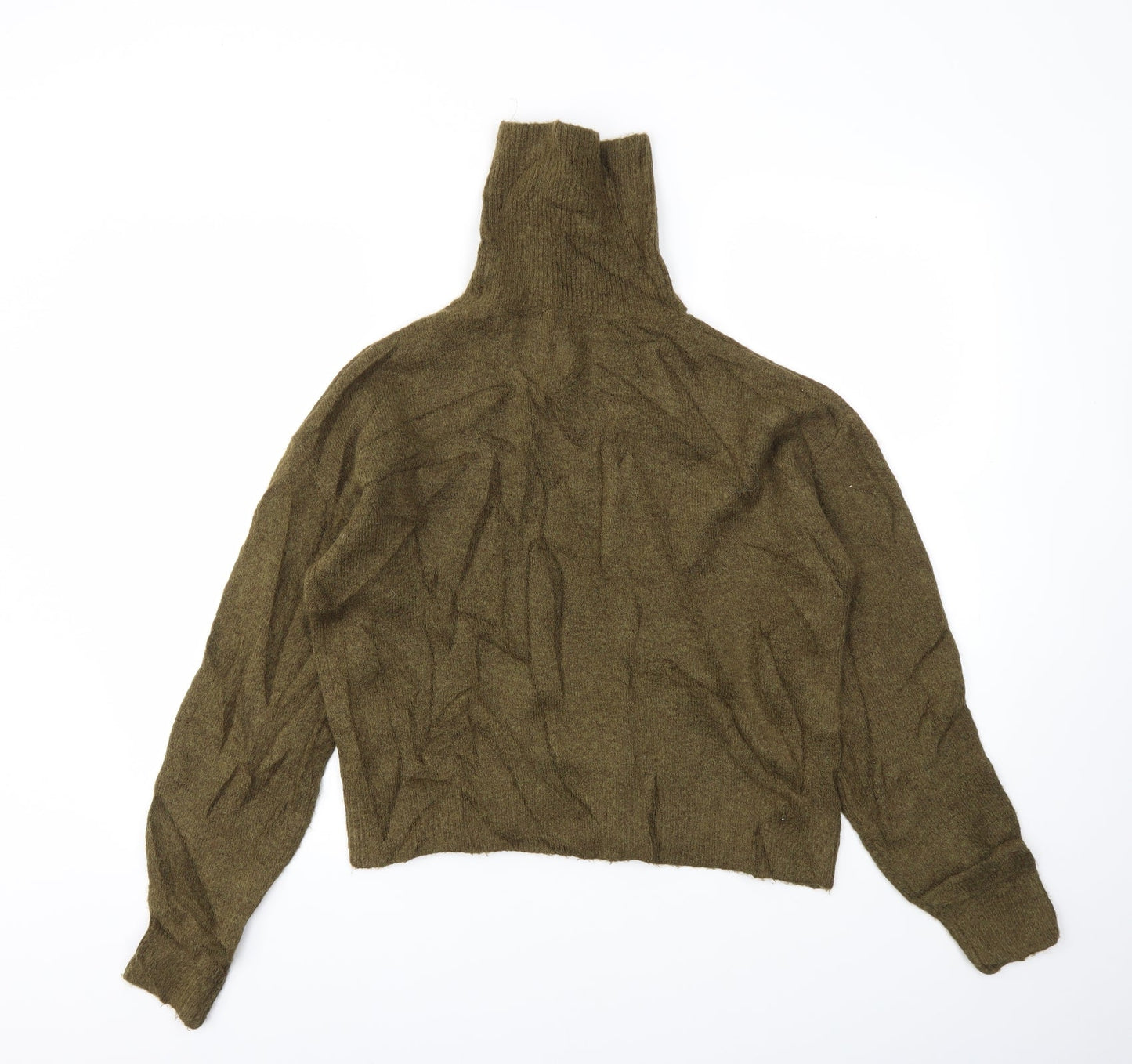 Womens UK Size S H&M Green Pullover Jumper