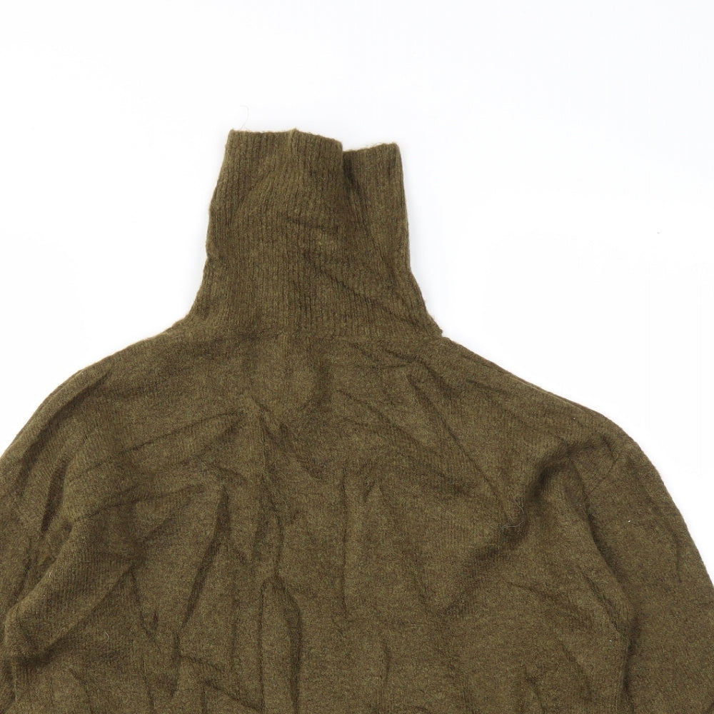 Womens UK Size S H&M Green Pullover Jumper
