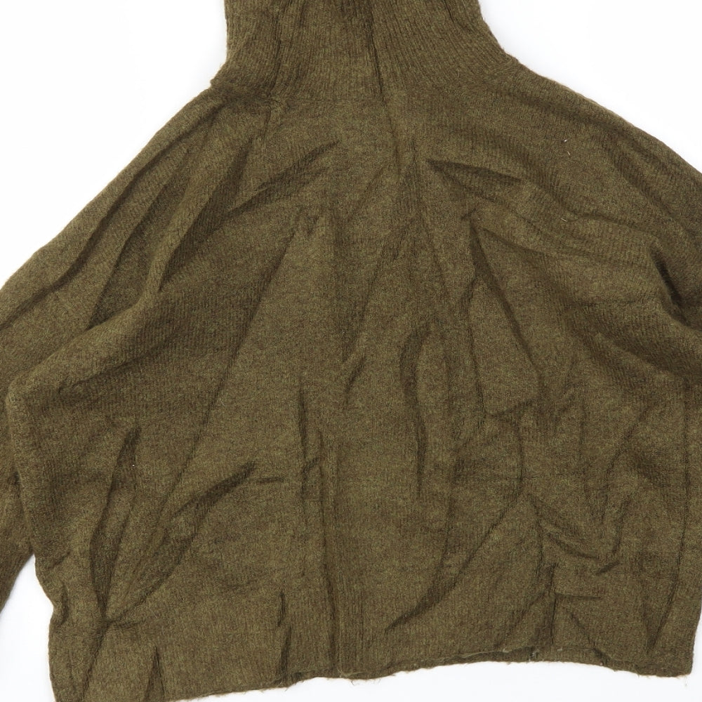 Womens UK Size S H&M Green Pullover Jumper
