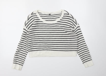 Womens UK Size 6 H&M Multicoloured Pullover Jumper