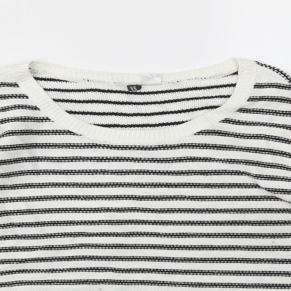 Womens UK Size 6 H&M Multicoloured Pullover Jumper