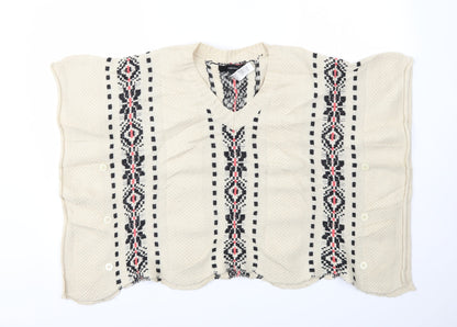 FOREVER 21 Womens Beige   Pullover Jumper Size S