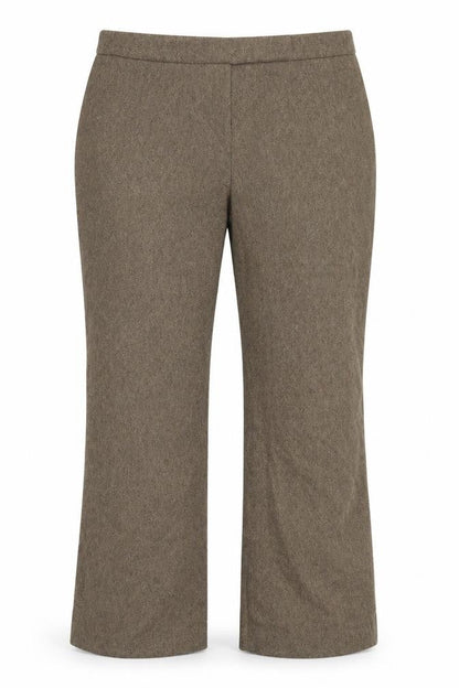 Sara Womens Grey Herringbone  Trousers  Size 20 L30 in
