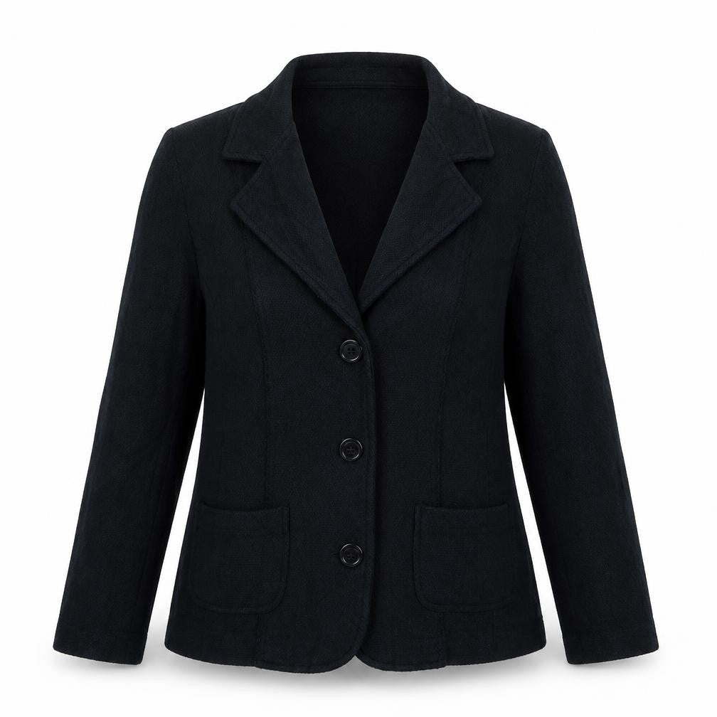 monari Womens Black   Jacket Blazer Size 10