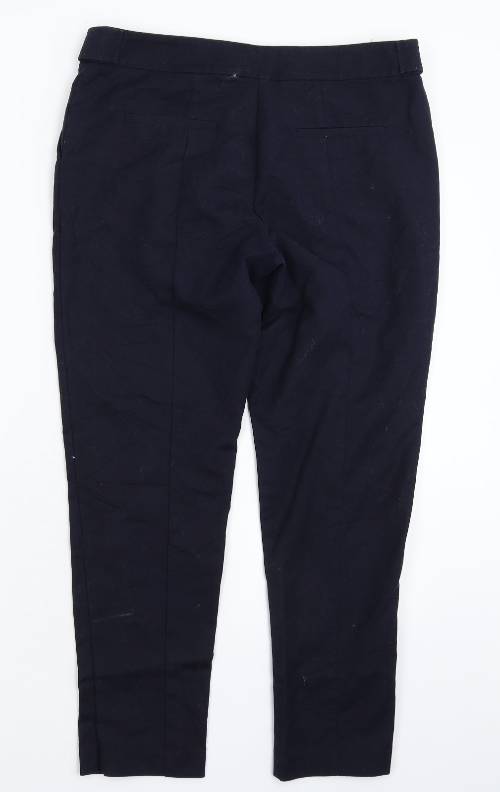 Womens UK Size 12 Oasis Extra-Slim Fit  Blue Trousers