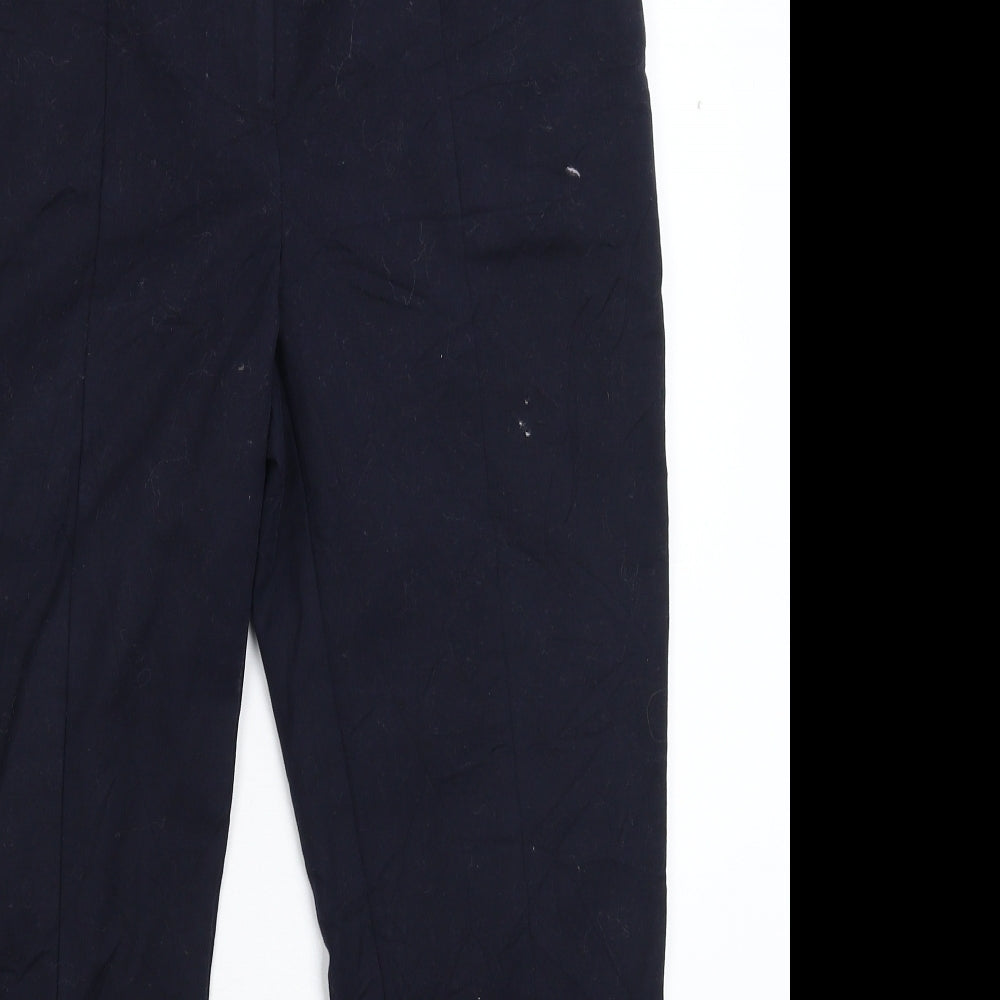 Womens UK Size 12 Oasis Extra-Slim Fit  Blue Trousers