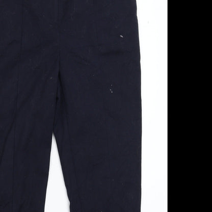 Womens UK Size 12 Oasis Extra-Slim Fit  Blue Trousers