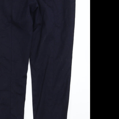 Womens UK Size 12 Oasis Extra-Slim Fit  Blue Trousers