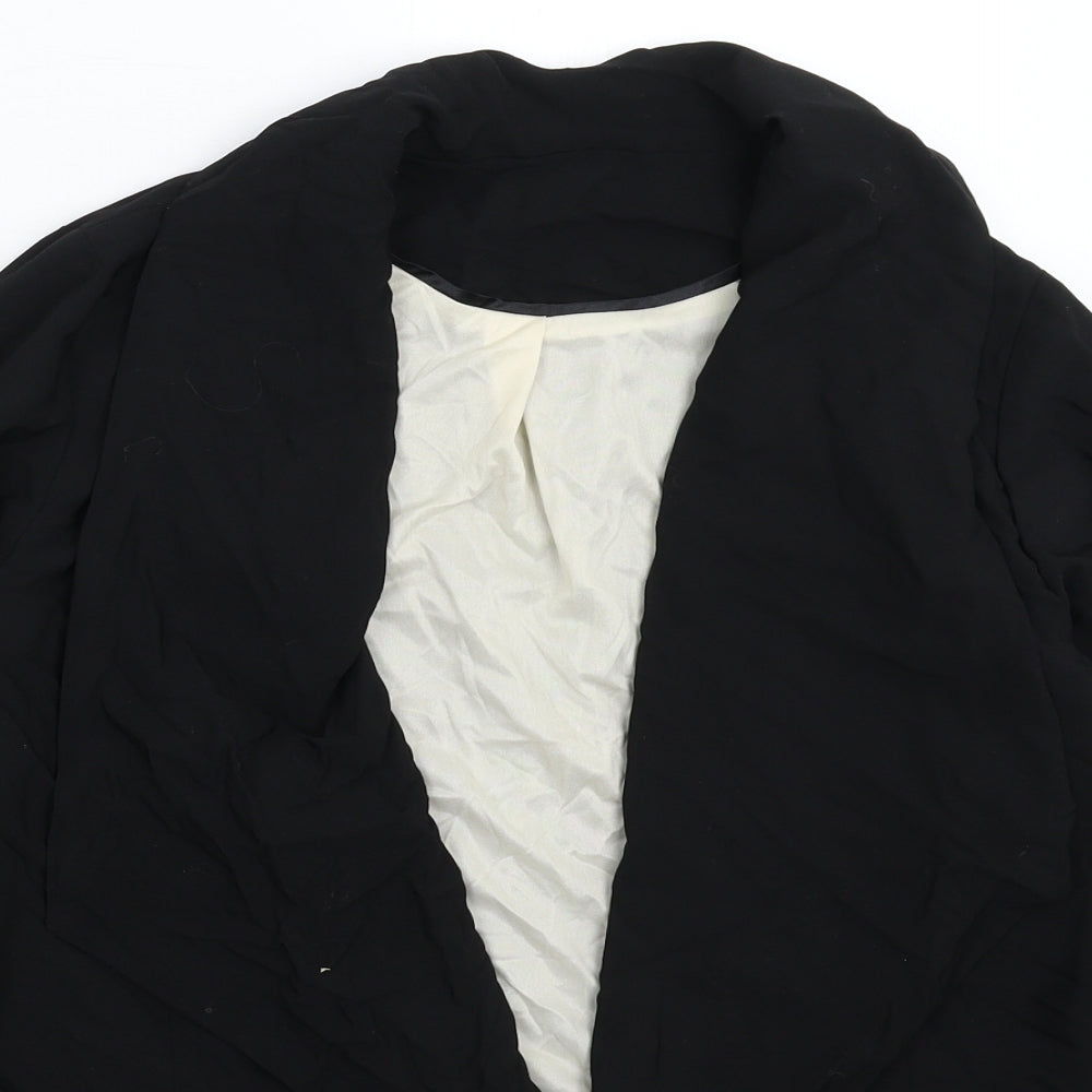 Womens UK Size 12 Preworn Black Jacket
