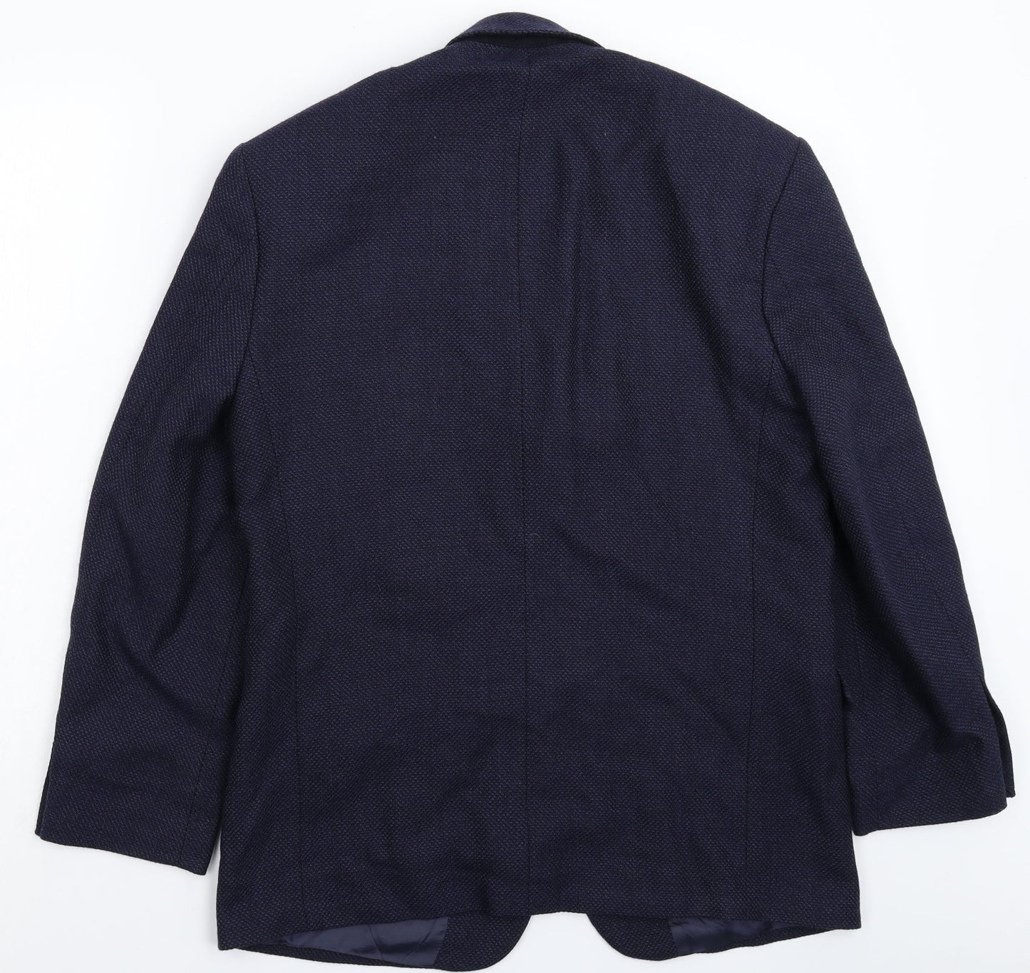 Mens UK Size 40 Marks and Spencer Regular Blue Suit Jacket