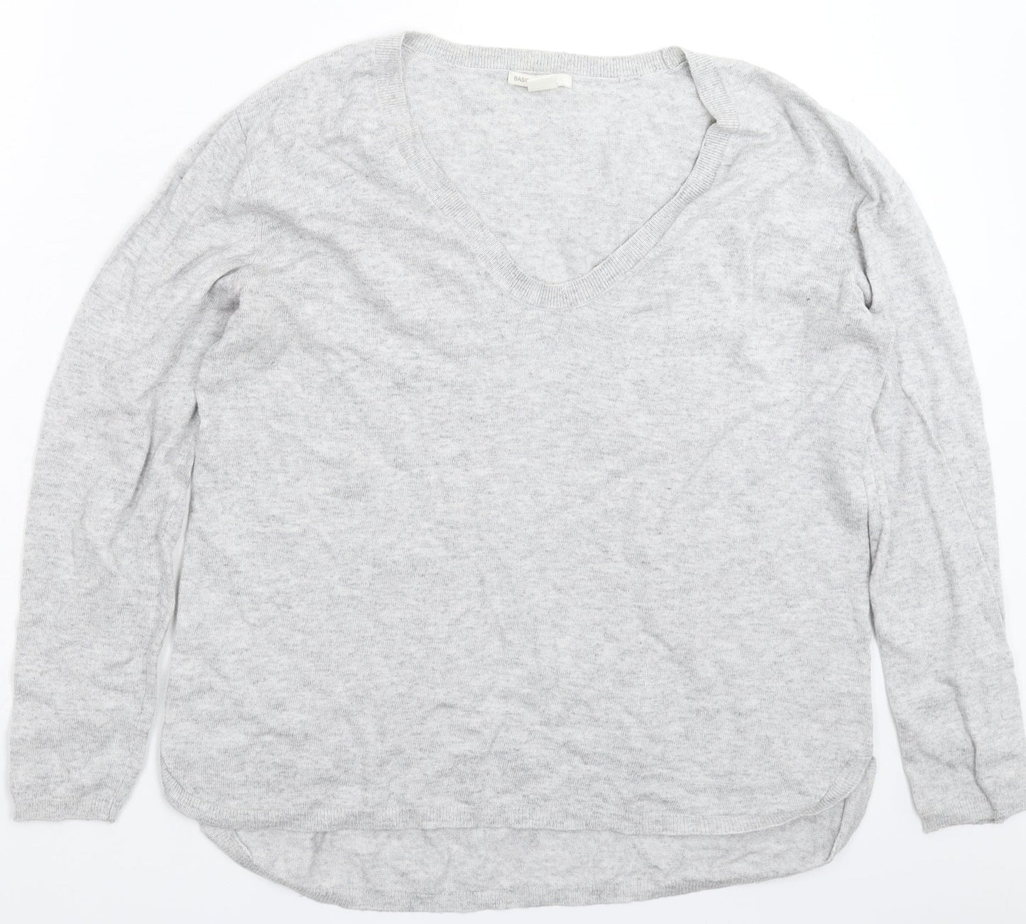 Womens UK Size M H&M Grey Pullover Jumper