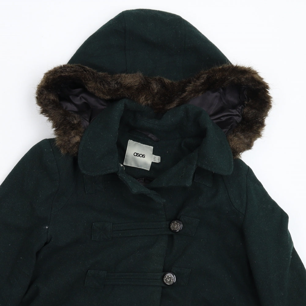 Womens UK Size 6 ASOS Green Jacket