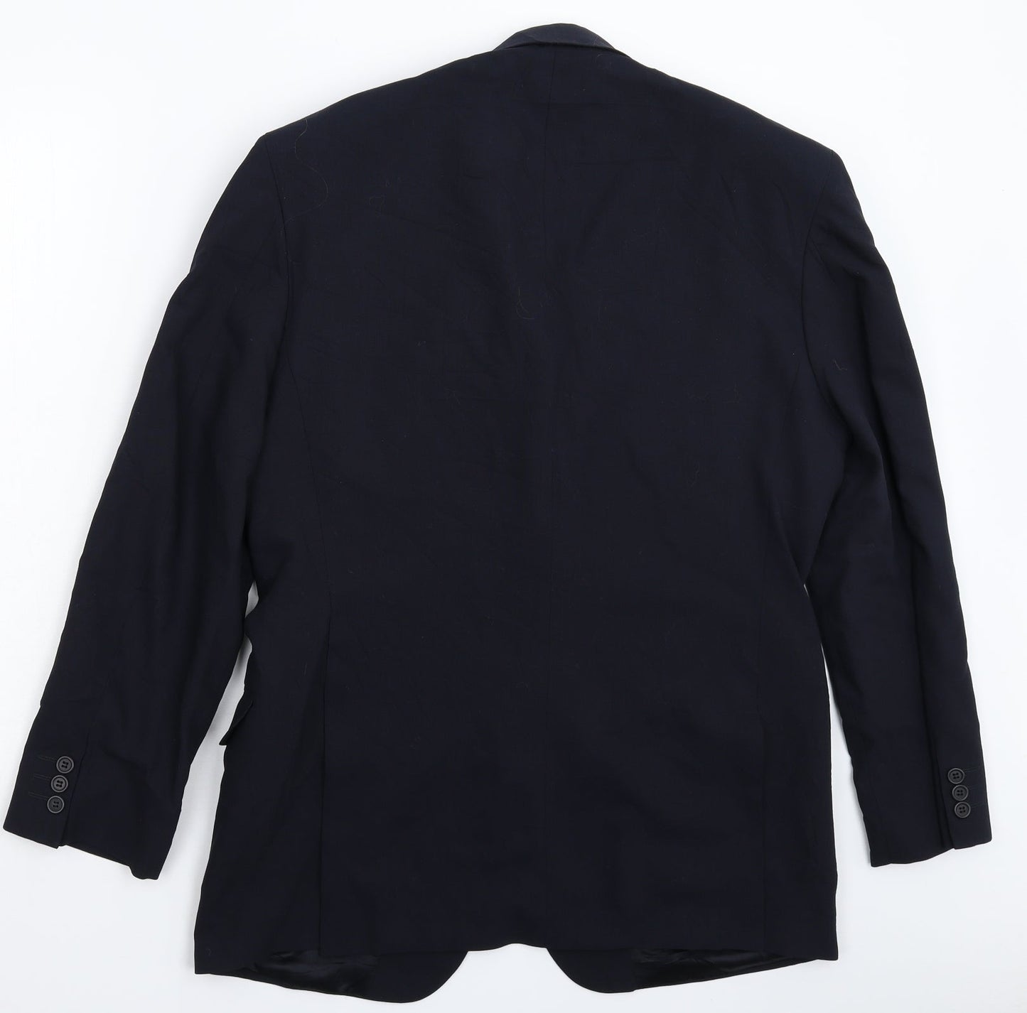 Mens UK Size 40 Marks and Spencer Regular Blue Suit Jacket